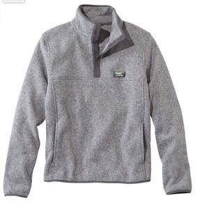 LL Bean Sweater Fleece Pullover